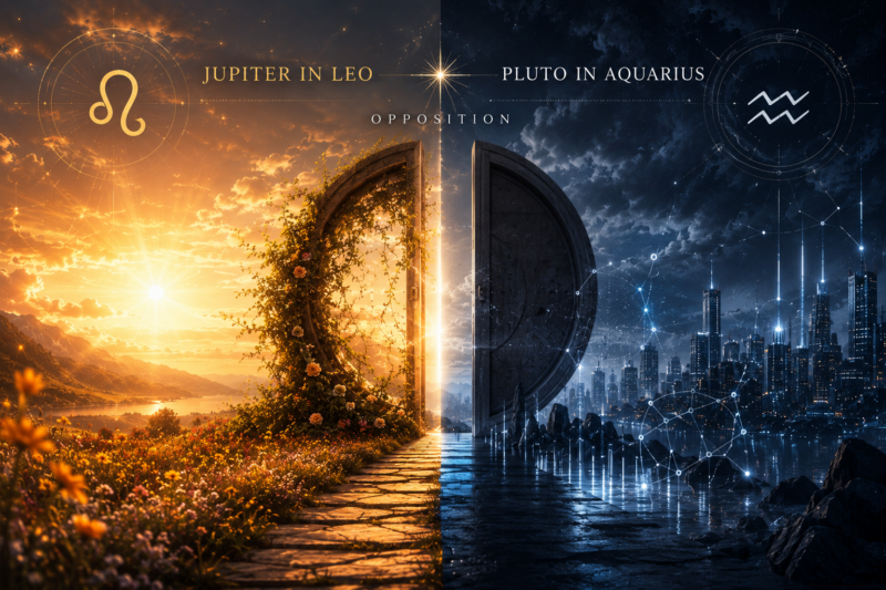 Jupiter-Pluto Opposition