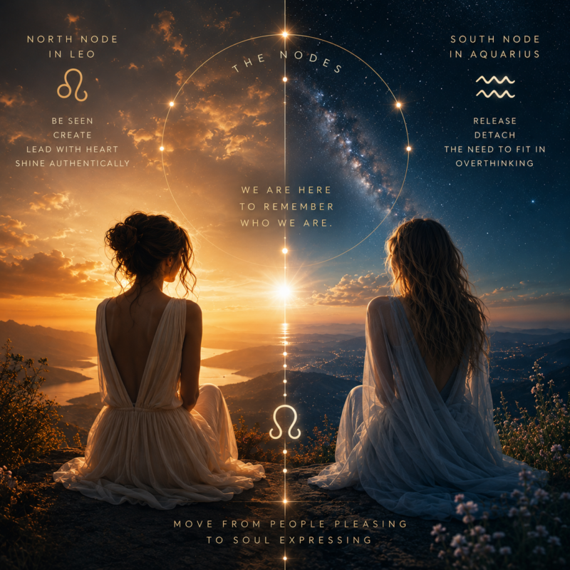 Nodal Axis shift into Leo and Aquarius