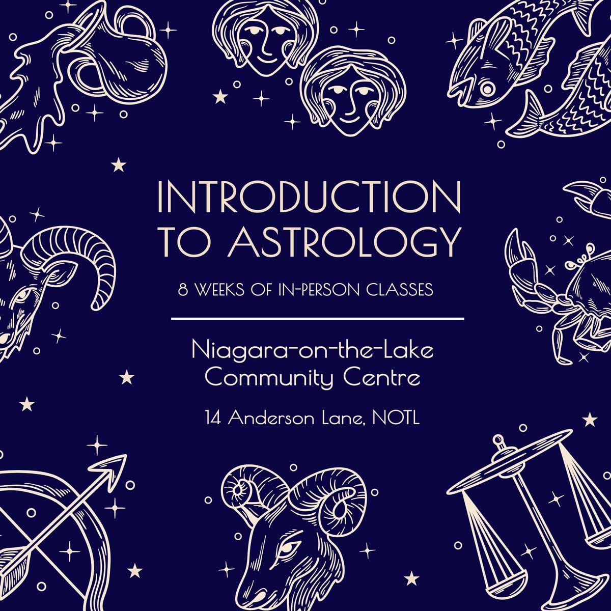 Introduction to Astrology Course (In Person)